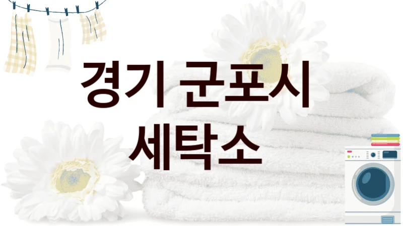 경기 군포시  세탁소