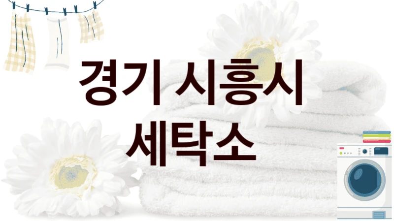 경기 시흥시  세탁소