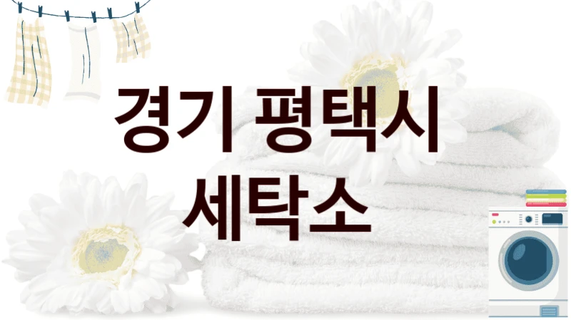 경기 평택시  세탁소