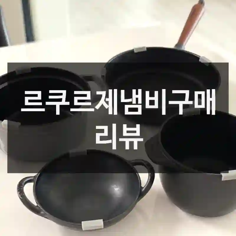 르쿠르제냄비구매 리뷰