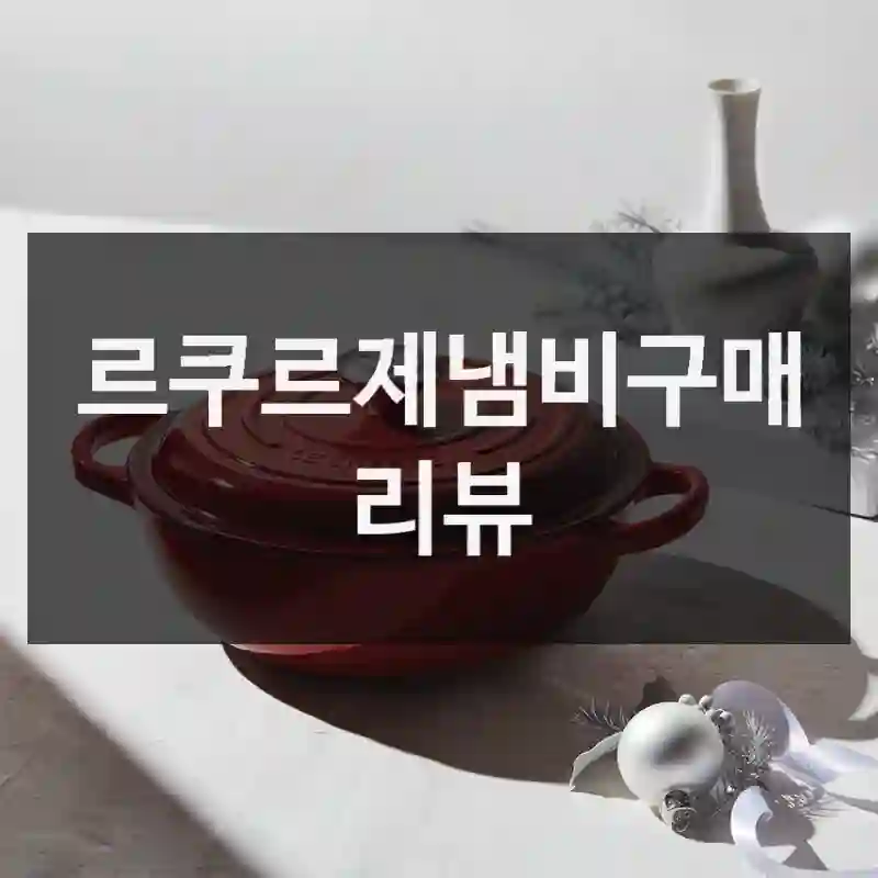 르쿠르제냄비구매 리뷰