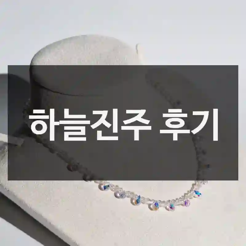 하늘진주 후기