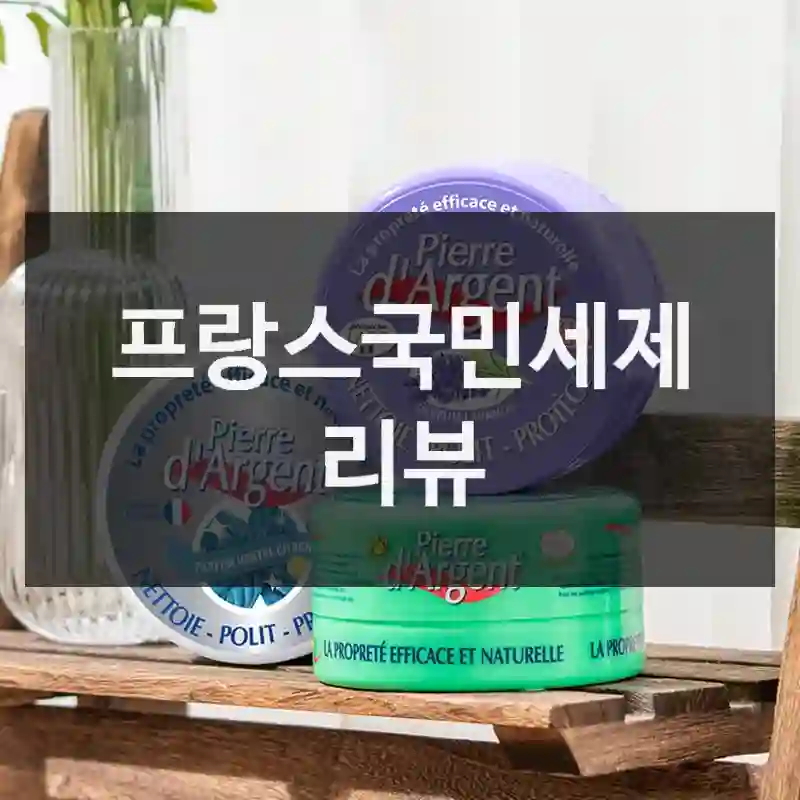 이 아이템 때문에… 프랑스국민세제 후기