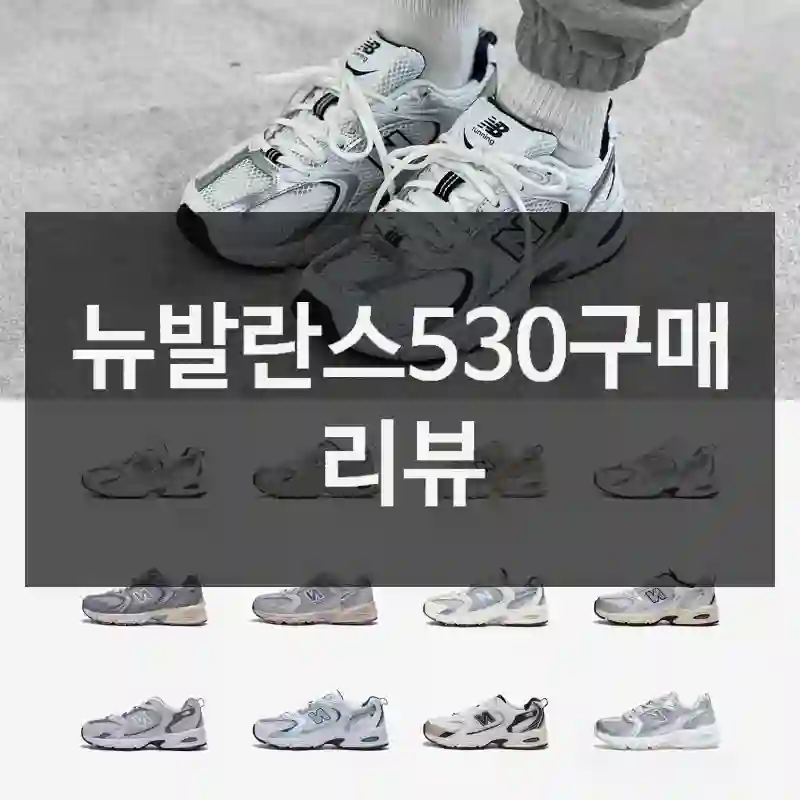 뉴발란스530구매 리뷰