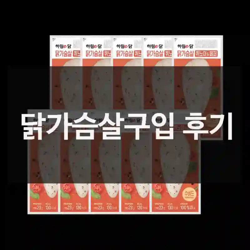 닭가슴살구입 후기