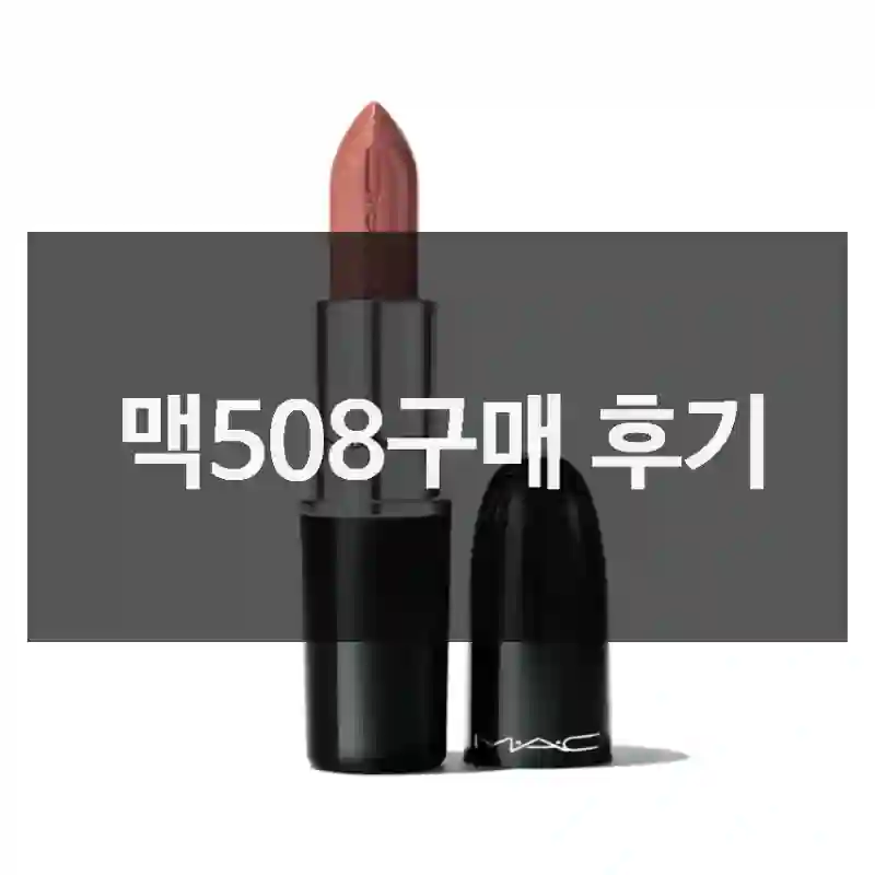 맥508구매 후기