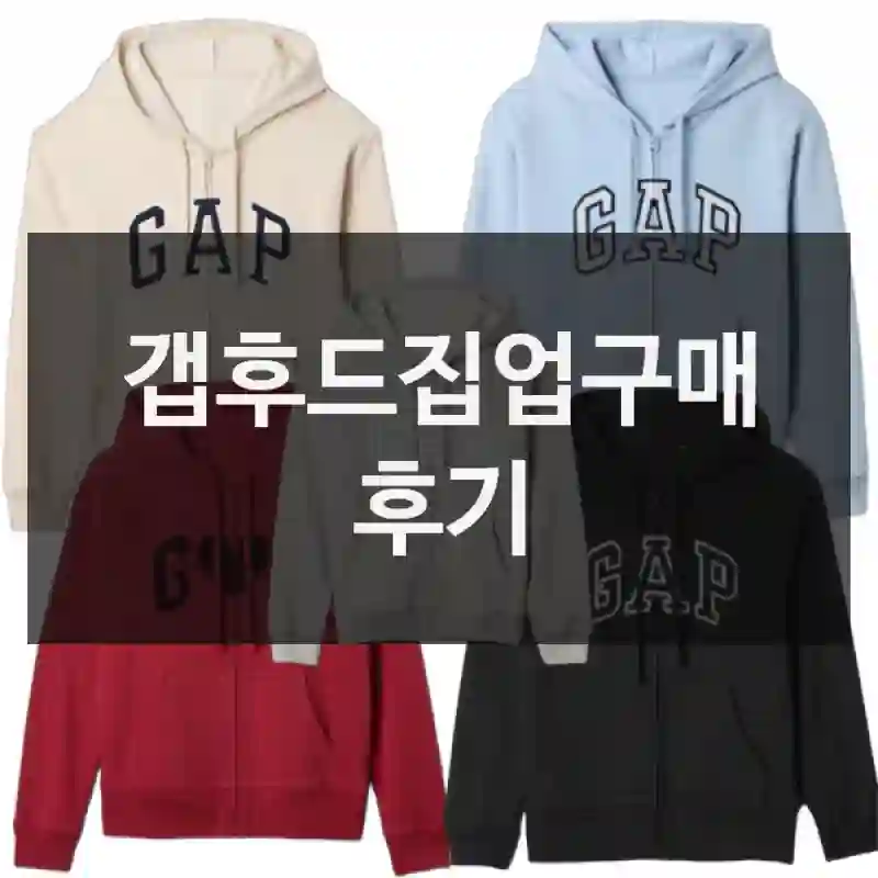 갭후드집업구매 후기