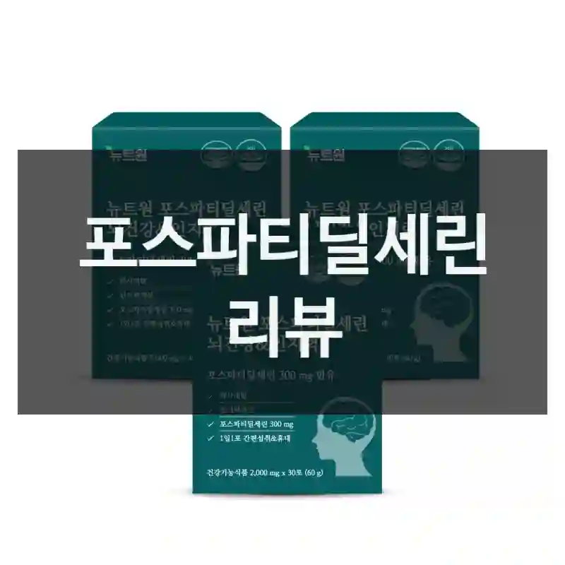 포스파티딜세린 리뷰