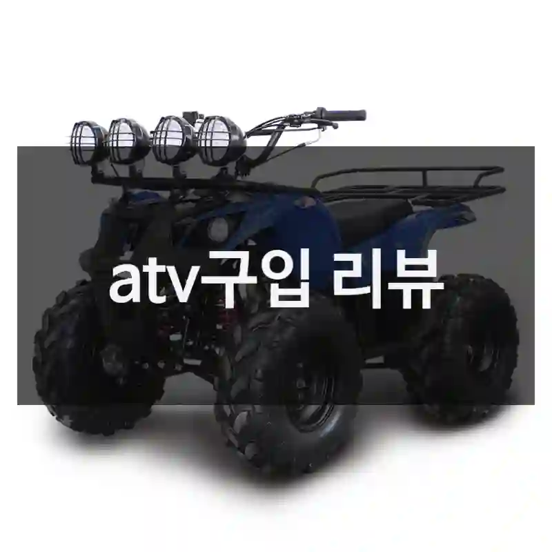 처음 접한 스타쎌 “atv” 체험기