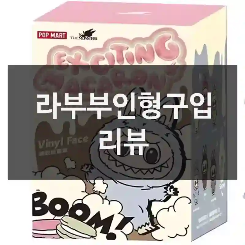 라부부인형구입 리뷰