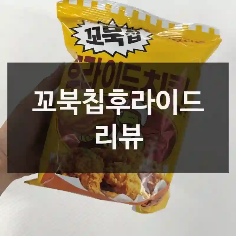 꼬북칩후라이드 리뷰