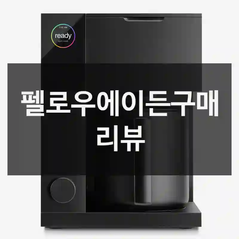 펠로우에이든구매 리뷰