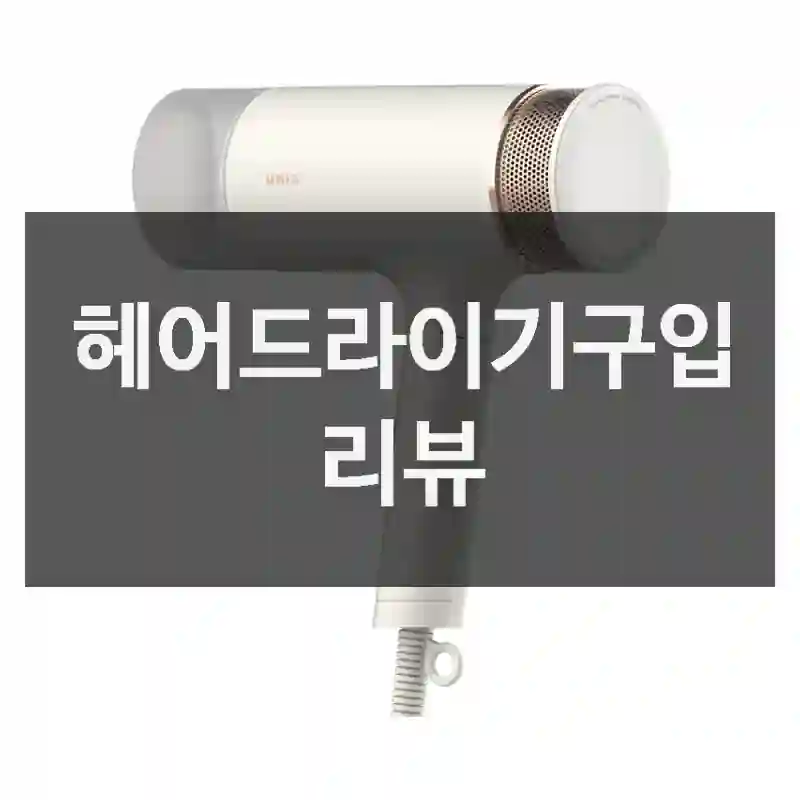 헤어드라이기구입 리뷰